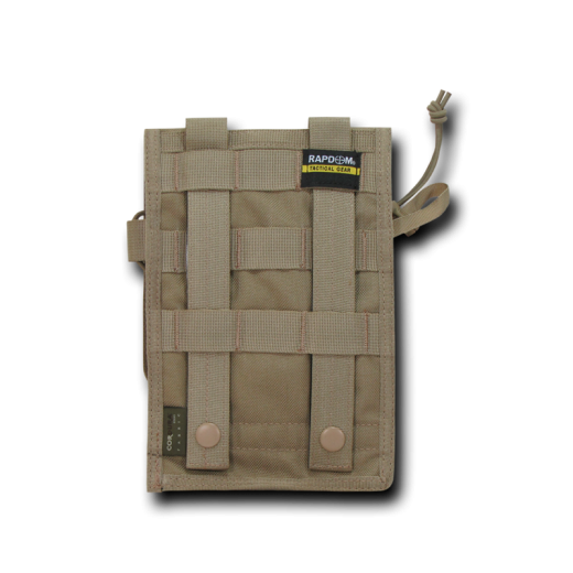 Utility Pouch with Cover, Khaki - Tactical Storage Solution