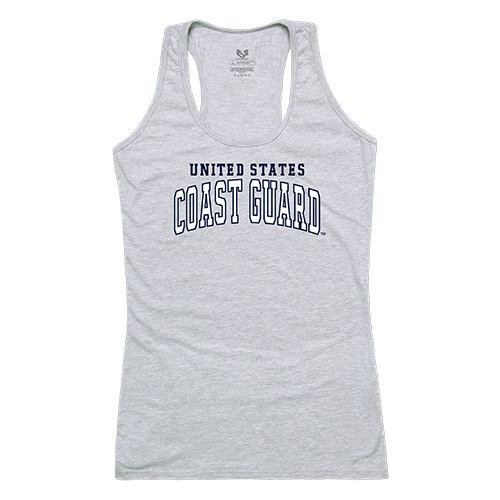 Graphic Tank, Coast Guard 1, Hgy, 2x - Patriotic Apparel by Rapid Dominance Corporation