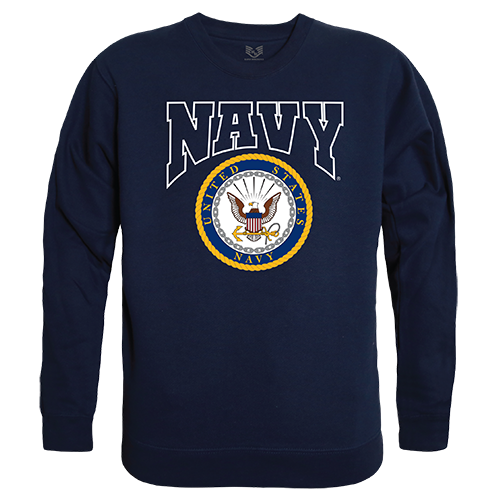 Graphic Crewneck, Navy, Navy, s