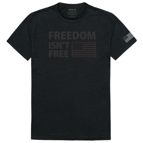 Tac. Graphic T, Freedom Isn't, Blk,