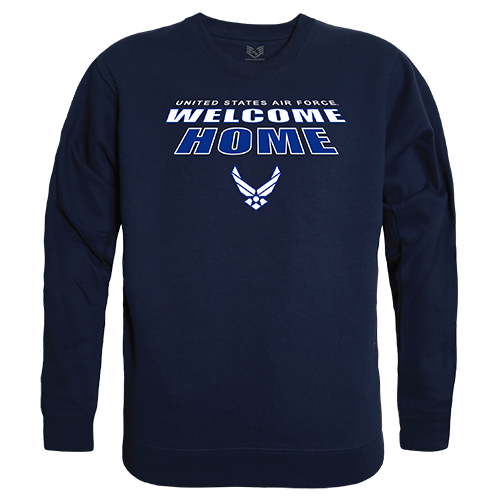 Graphic Crewneck, Navy, Usaf, Nvy, Xl