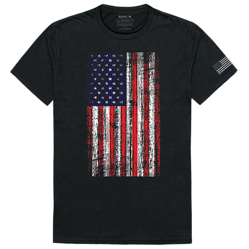 Tac. Graphic T, Distressed Flag, Blk, Xl - Unbeatable Comfort and Style