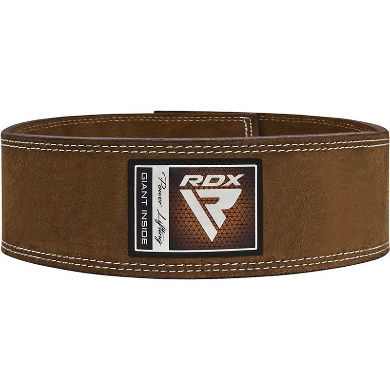 Rdx 4 Inch Ipl / Uspa & World Powerlifting Congress Approved Powerlifting Leather Gym Belt