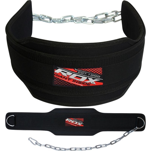 RDX T7 Weight Training Dipping Belt With Chain