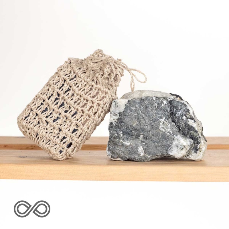 Bellington Hemp Soap Scrub Pouch