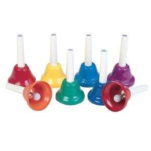 Kidsplay 8-Note C Major Diatonic Hand Bell Set