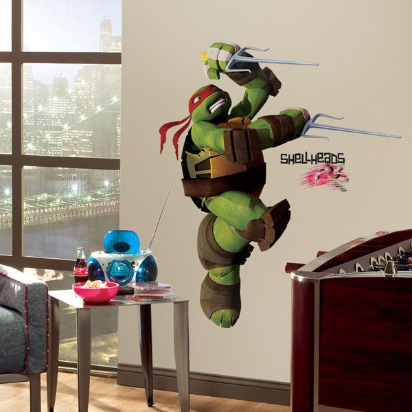 Teenage Mutant Ninja Turtles Raphael Giant Wall Decal