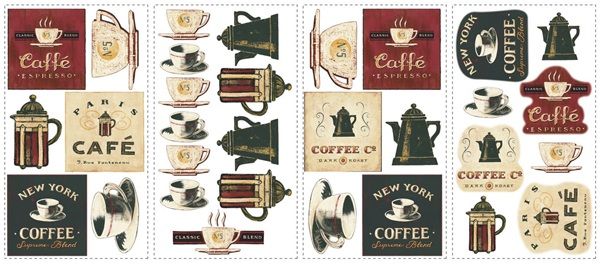 Coffee House Wall Decals