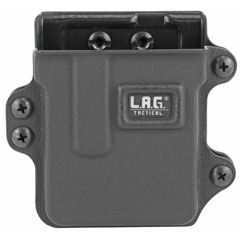 L.A.G. Tactical, Inc., Single Rifle Magazine Carrier, Fits Ar-15 And .223 Accuracy International Magazines, Kydex, Black Finish