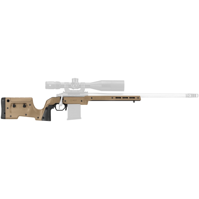 Mdt, Xrs, Rifle Chassis, Matte Finish, Flat Dark Earth, Fits Ruger American Short Action