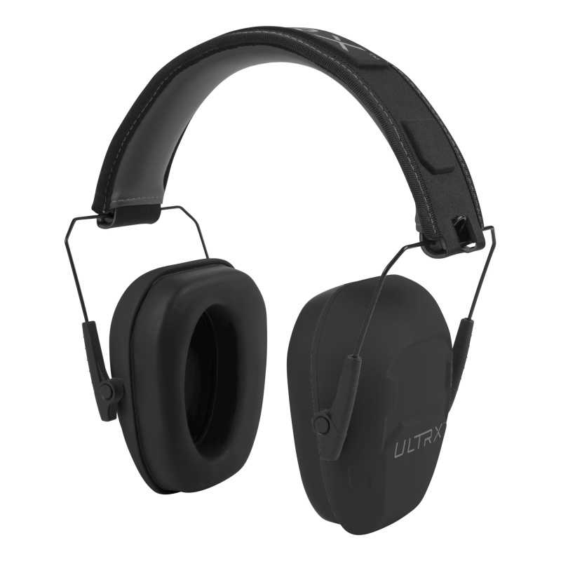 Allen Company, Ultrx Shield Passive Muffs, Earmuff, Nrr 23Db, Midnight Gray
