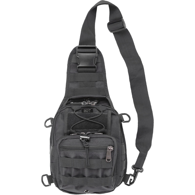 Bulldog Cases, "Go" Sling Bag, X-Small, Black, Nylon