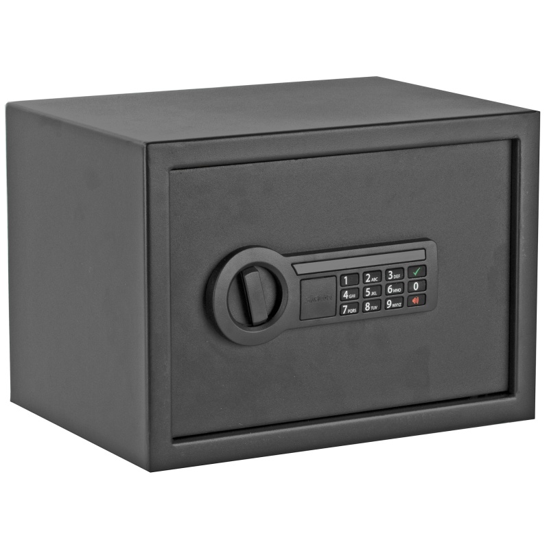 Stack-On, Stack-On Personal Safe, Matte Black, Electronic Key Pad