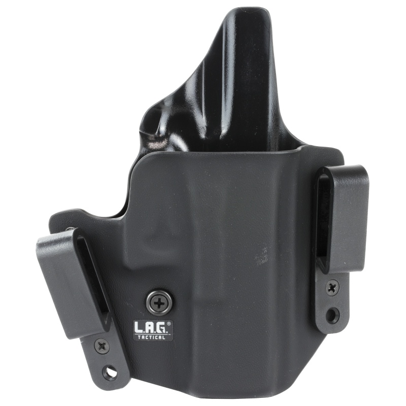 L.A.G. Tactical, Inc., Defender Series, Owb/Iwb Holster, Fits Glock 19/23/32, Kydex, Right Hand, Black Finish