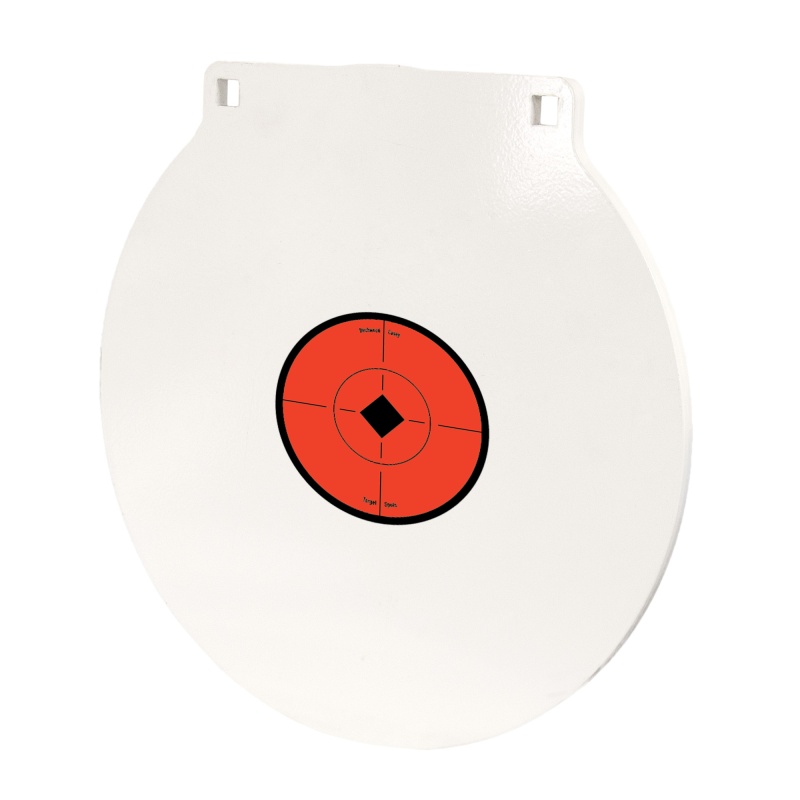 Birchwood Casey, 1/2" Steel Target, 12", Round, White