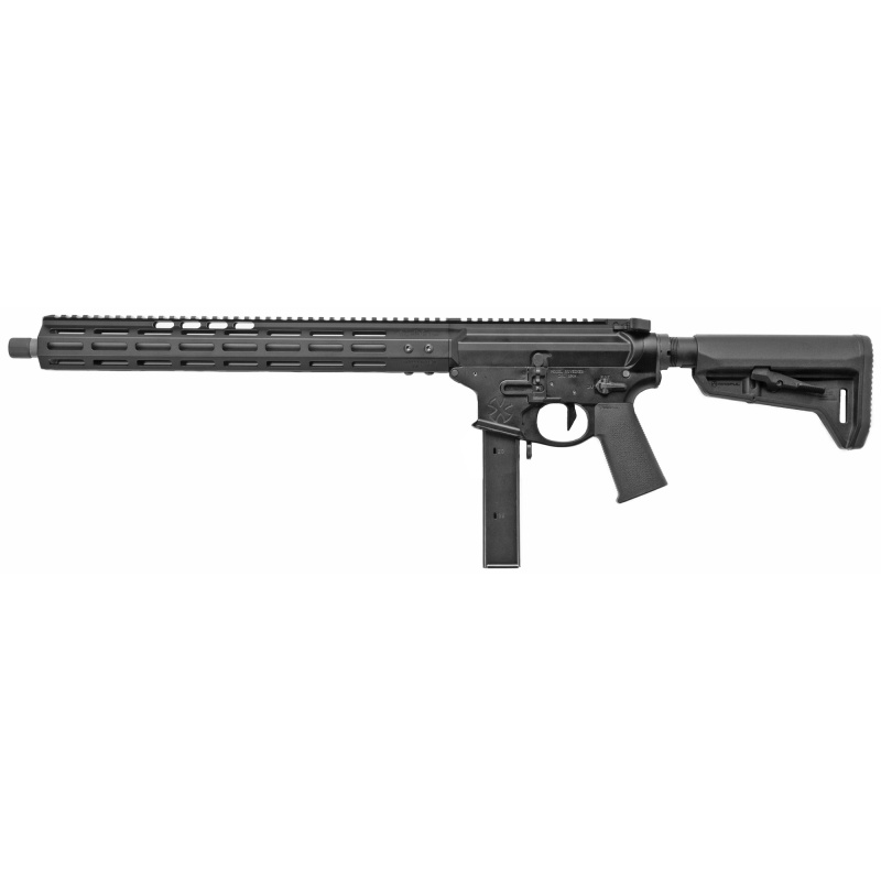 Noveske, Gen 4, Semi-Automatic, Ar, 9Mm, 16", Black Finish, Sl-K Stock, 32 Rounds, Nsr-15 Mlok Handguard, Geissele Airborne Charging Handle, Geissele Mcx Trigger, Sts Ambi Selector, A5h4 Buffer, Moe-K Grip, 1/2X28 Thread Protector