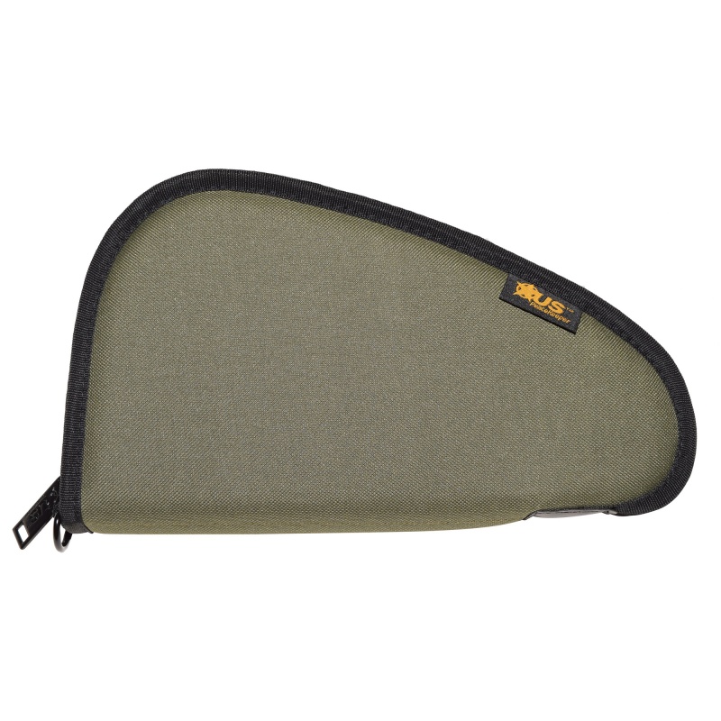 Us Peacekeeper, Pistol Case, 13"X7", 600 Denier Polyester, Olive Drab Green