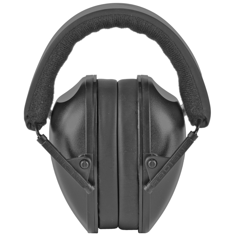 Radians, Lowset Compact Earmuff, Black, Nrr 21, Will Not Fit Adults - Ideal For Smaller Heads