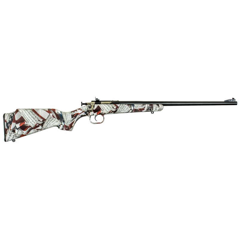 Keystone Sporting Arms, Crickett, Generation 2, Bolt Action, Single Shot Rifle, 22Lr, 16.125" Barrel, Blue Finish, Amendment Stock