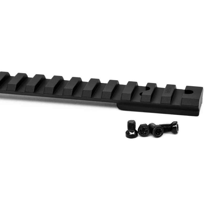 Warne, Vapor, 1 Piece Base, 20 Moa, Fits Premier Short Action, Hs Precision Remington 700 Style Short Action, Remington 700 Police Short Action, Matte Finish, Black
