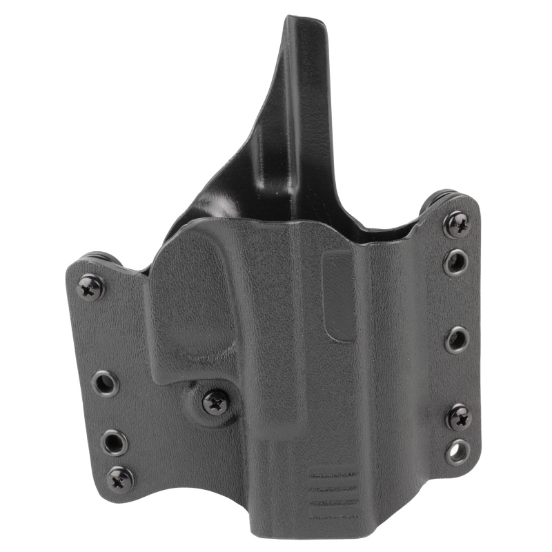 Desantis Gunhide, Raptor 2.0, Outside Waistband Holster, Fits Glock 17/19, Right Hand, Kydex, Black