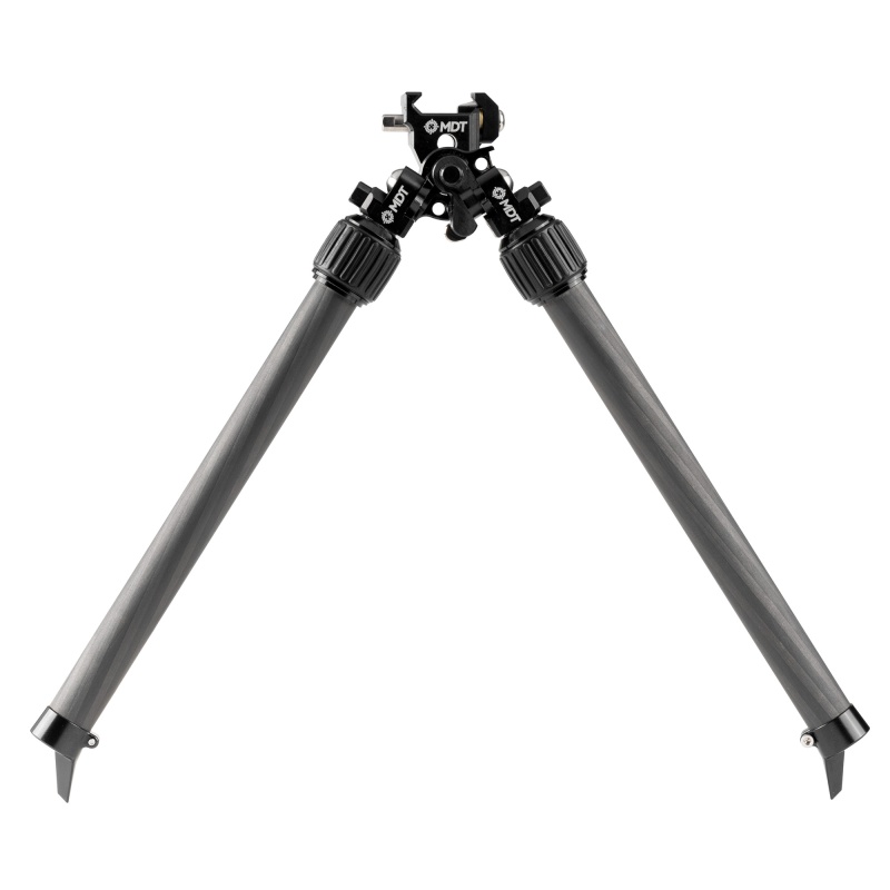 Mdt, Mountain Bipod, Carbon Fiber Legs, Aluminum & Titanium Construction, Fits Picatinny, Black