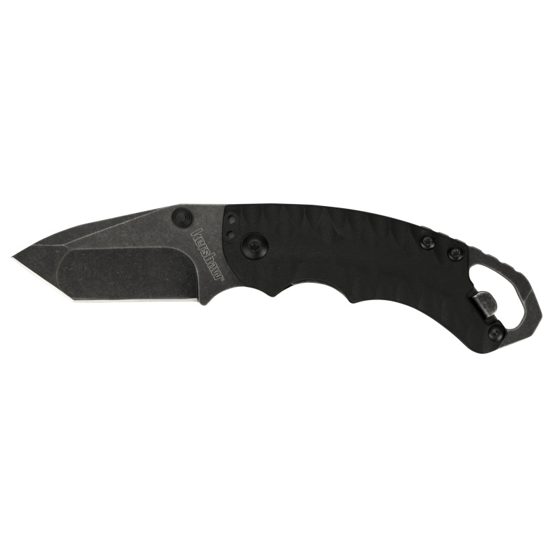Kershaw, Shuffle Ii, Folding Knife, 2.6" Tato Blade, 8Cr13mov Blade Steel, 6.3" Overall Length, Liner Lock, Blackwash Finish, Black Handle