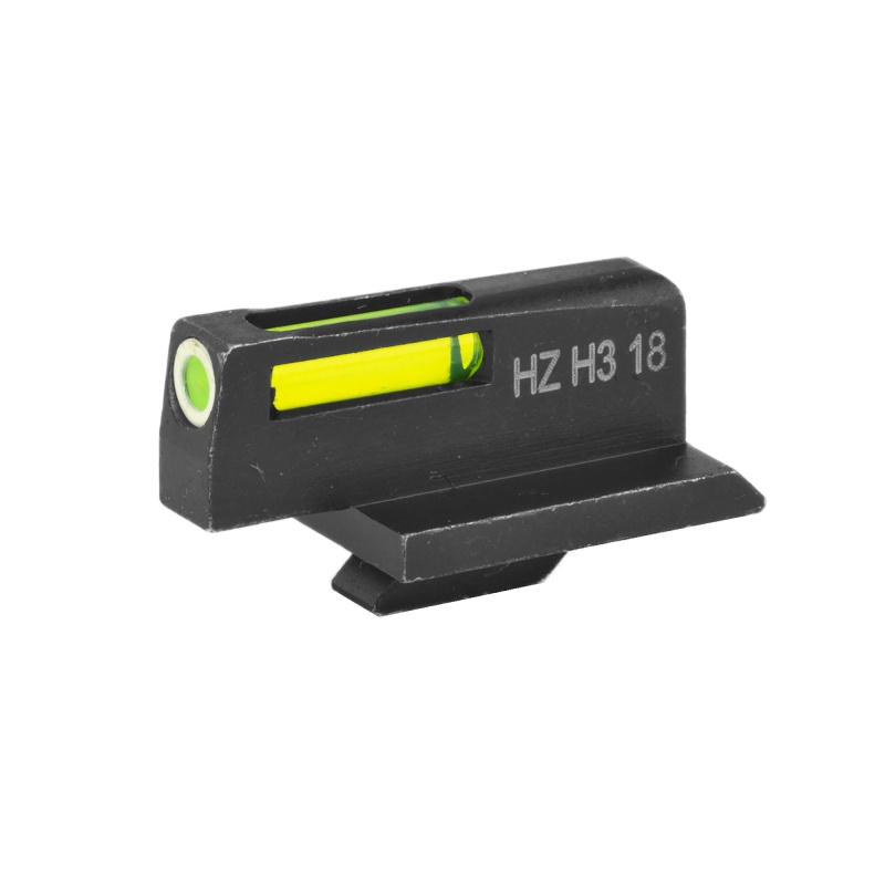 Hi-Viz, Litewave H3 Tritium Night Sight, Fits Ruger Gp100, Green Front W/White Front Ring, Front Only