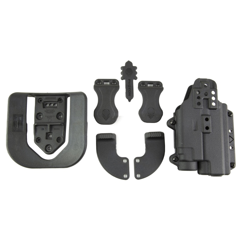 Alien Gear Holsters, Photon Holster, Fits Glock 43X Mos/48/48 Mos With Tlr-7 Sub, Polymer Construction, Black, Ambidextrous