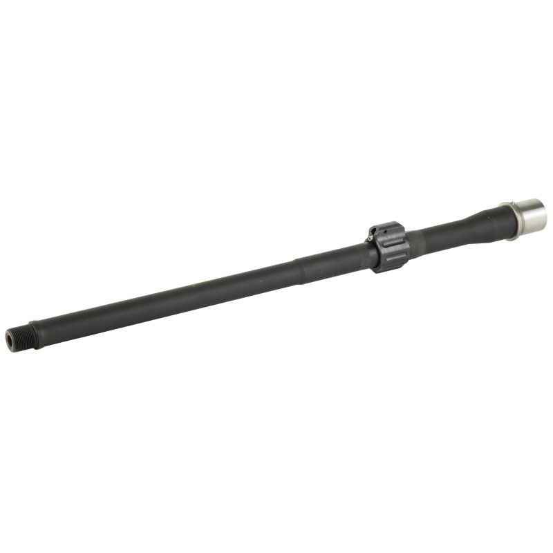 Odin Works, Barrel, Fits Ar15, 300 Blackout, 16.1", Pistol-Length Gas System, Threaded 5/8X24, Medium Profile, Nitride Finish, Includes Adjustable Gas Block, Black