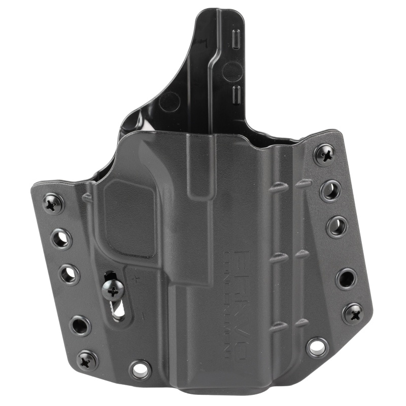 Bravo Concealment, Bca, Concealment Holster, Outside Waistband, 1.5"Belt Loops, Fits Springfield Hellcat Pro, Right Hand, Polymer Construction, Black