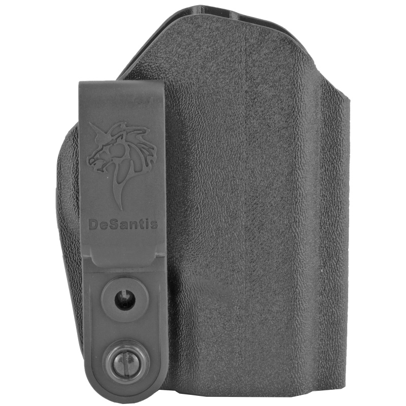 Desantis Gunhide, Slim-Tuk Inside The Pants Holster, Fits S&W M&P Shield, Ambidextrous, Black Kydex