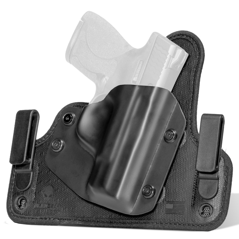 Alien Gear Holsters, Cloak Tuck, Inside Waistband Holster, Fits Glock 19/23/19X/44/45, Right Hand, Black