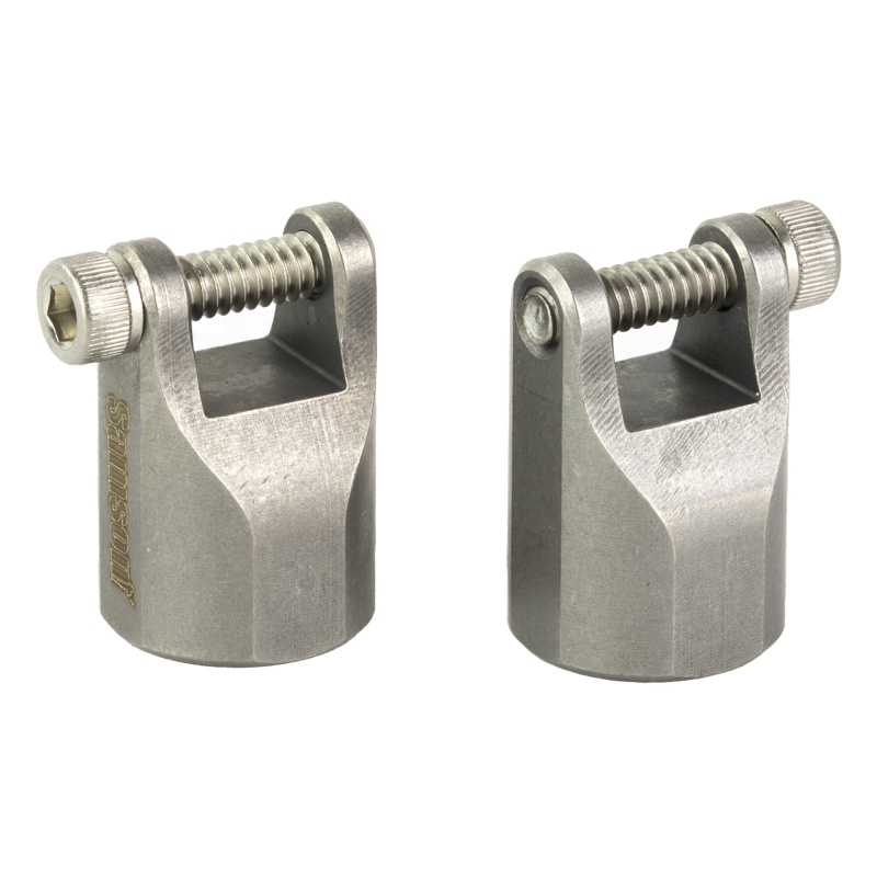 Samson Manufacturing Corp., Swivel Stud Qd Adapter, Stainless, 2-Pack
