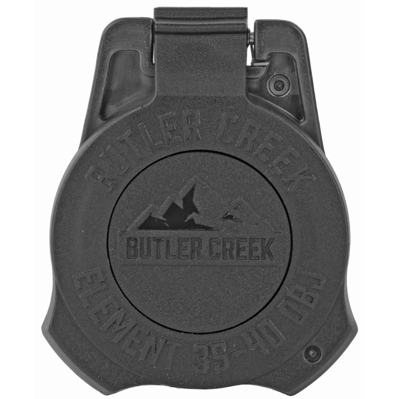Butler Creek, Element Scope Cover, 40Mm, Black, Objective