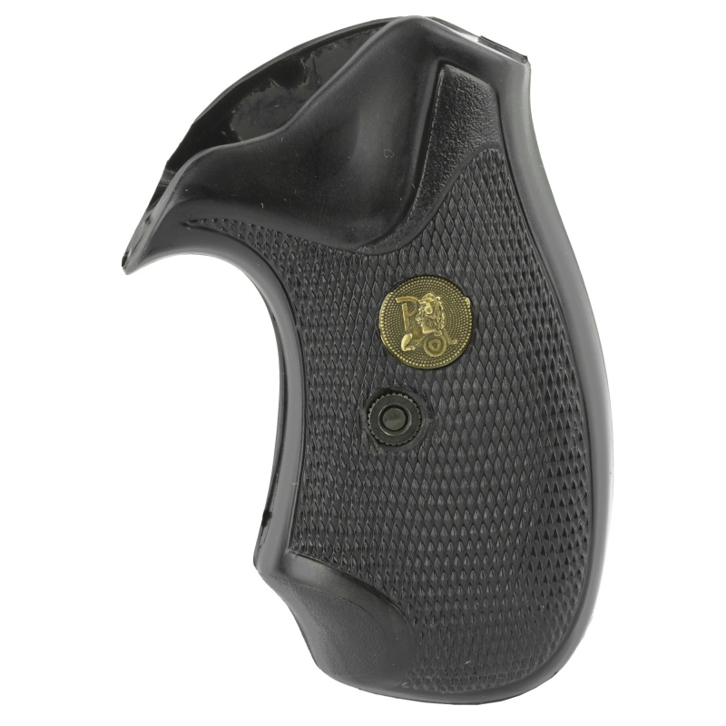 Pachmayr, Grip, Compact, Fits S&W J Frame Square Butt, Black