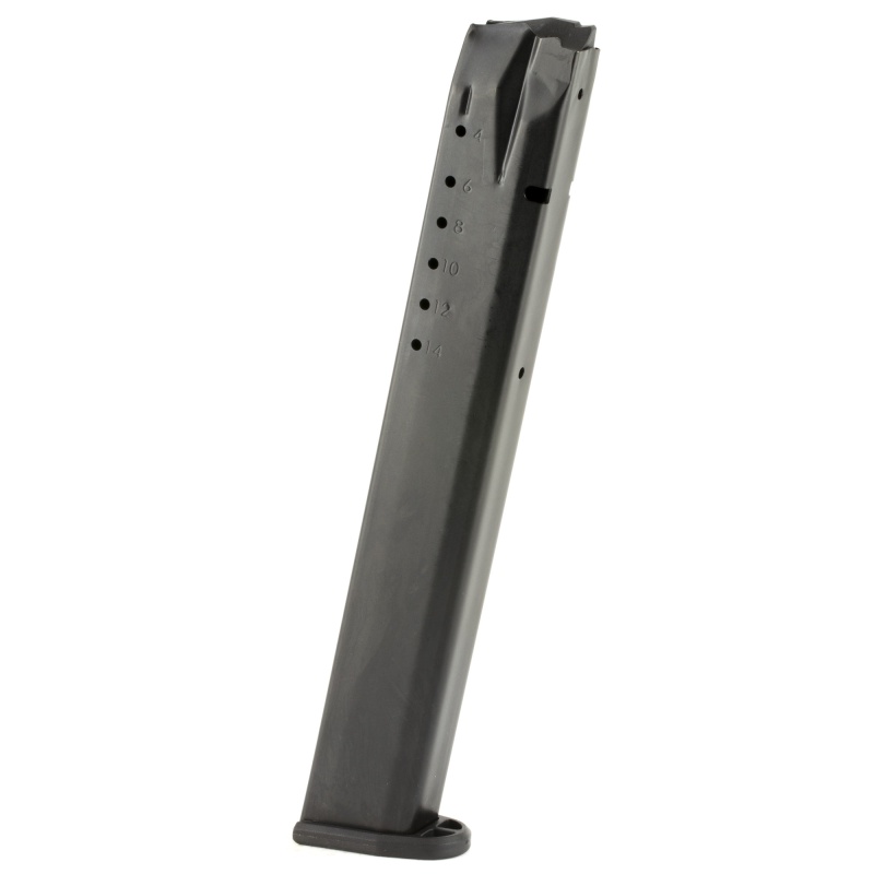 Promag, Magazine, 40 S&W, 25 Rounds, Fits S&W M&P-40, Steel, Blued Finish