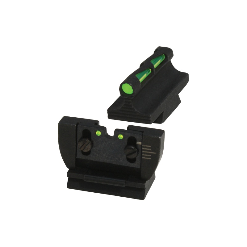 Hi-Viz, Litewave Sight, Fits Rug 10/22, 3 Color Red, White, Green, Front/Rear