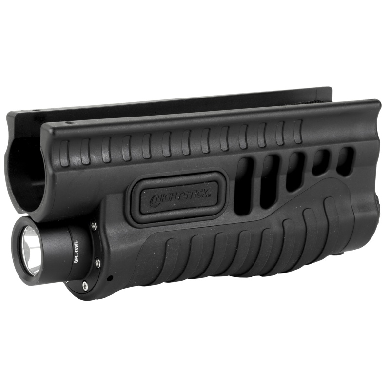 Nightstick, Sfl-13Wl, Nightstick Flashlight, Fits Remington 870/Tac-14, Black, Includes 2 Cr123a