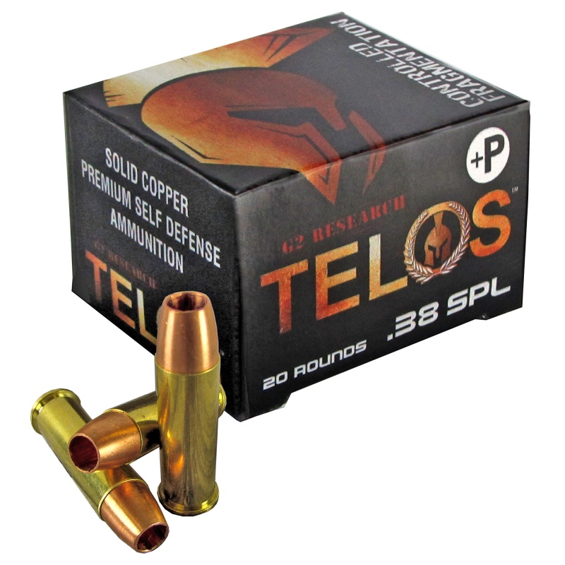 G2 Research Telos 38 Special +P Ammunition