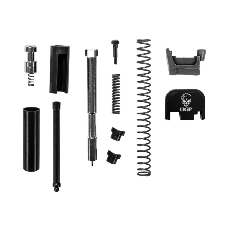 Grey Ghost Precision, Slide Completion Kit For G17, G19, G26, G34, Gen 1-4, Minus Recoil Rod Assembly