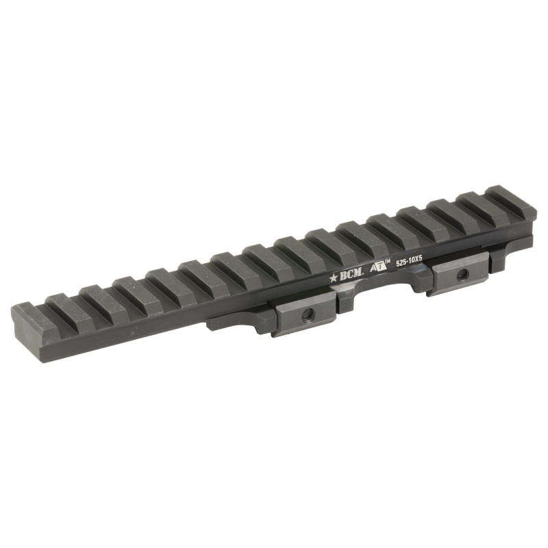 Bravo Company, A/T 525-10X5 Optic Riser, Fits Picatinny, 6.125" Long, 0.525" Height, Anodized Finish, Black