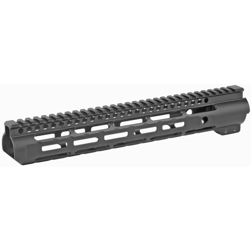 Midwest Industries, Slim Line Handguard, 12.625" Length, M-Lok, Aluminum, Fits Ar-15 Rifles, Includes 5-Slot Polymer Rail, Black Anodized Finish