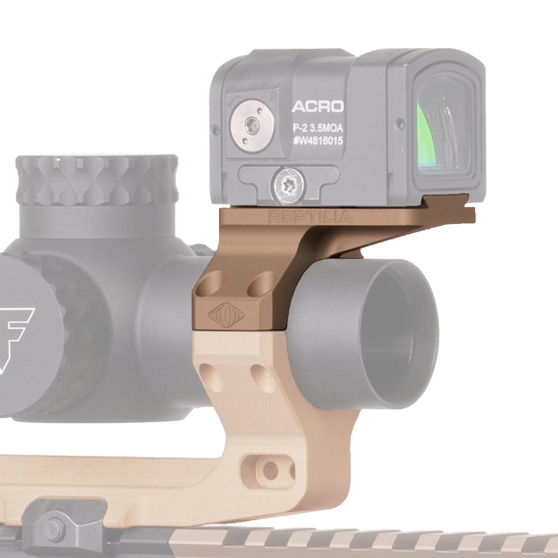 Reptilia, Rof-90, Mount, Fits Aimpoint Acro, 30Mm, Anodized Finish, Flat Dark Earth