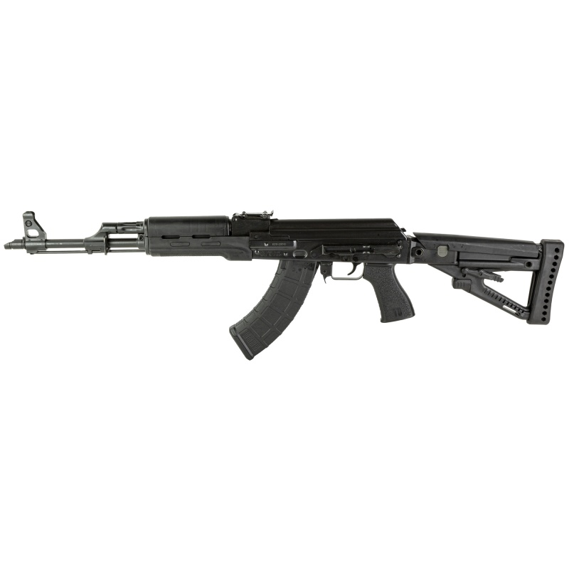 Zastava, Zpapm70, Semi-Automatic, 7.62X39, 16.3" Chrome Lined Barrel, Blued, Right Hand, 30 Rounds, Black Polymer Furniture, Polymer Handguard, Tango Down Grip