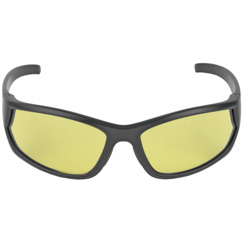 Walker's, Ikon, Carbine Full Frame Shooting Glasses, Black Frame, Amber Lens