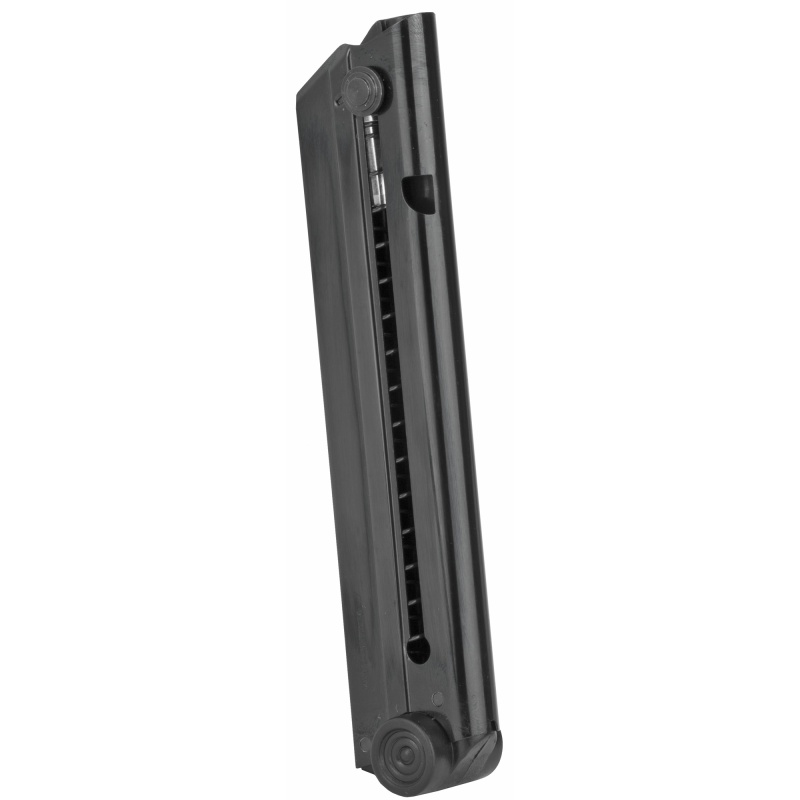 Mecgar, Magazine, 9Mm, 8 Rounds, Fits Luger P-08, Blued Finish