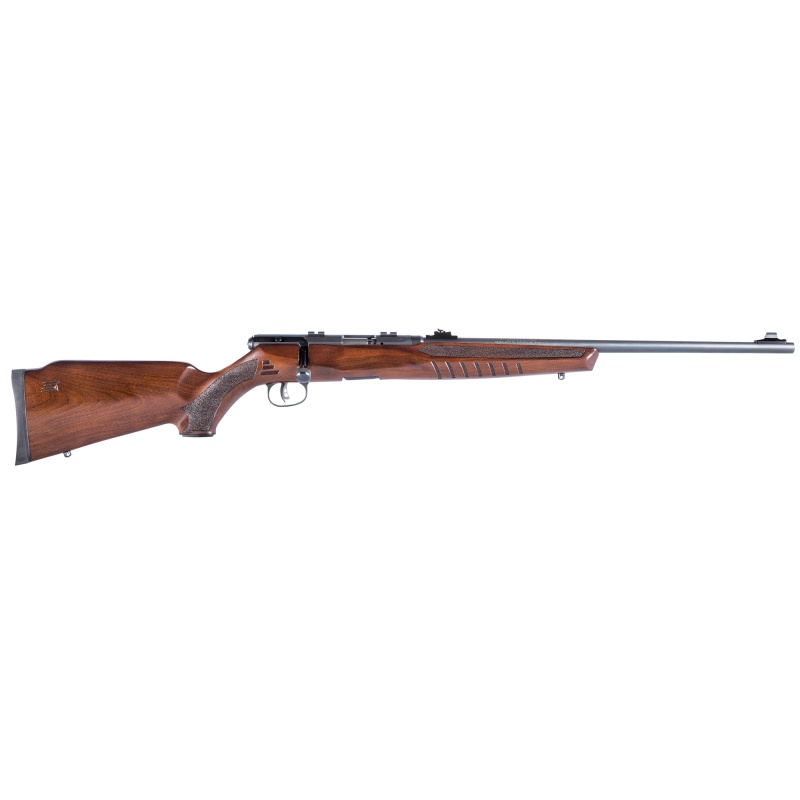 Savage Arms, B22, G, Bolt, 22 Magnum, 21" Barrel, Fixed Front Sight, Adjustable Rear Sight, Black Finish, Wood Stock, Right Hand, 1 Magazine, 10 Rounds