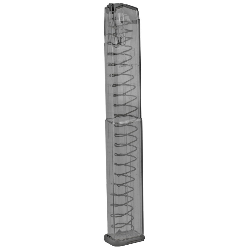 Elite Tactical Systems Group, Magazine, 9Mm, 40 Rounds, Fits Glock 17/19/19X/26/34/45, Clear