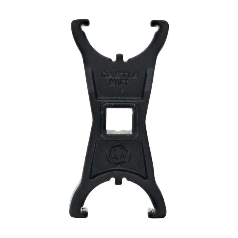 Wheeler, Delta Series, Crowfoot Wrench, Castle Nut, Black, Steel Construction